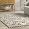 Nuloom Polina Geometric High-Low Tasseled Area Rug 4ft x 6ft KKGS04A-406 - alternate 9